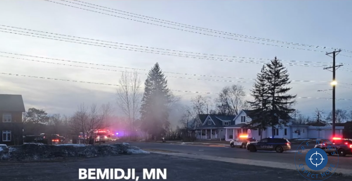 Beltrami County Inferno: Bemidji Home Engulfed in Flames, Fate of Residents Unknown