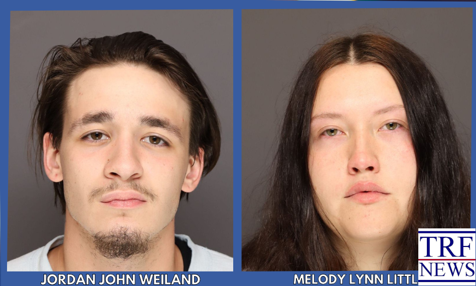 24-year-old Melody Lynn Little, of West Saint Paul, and 20-year-old Jordan John Weiland, of White Bear Lake