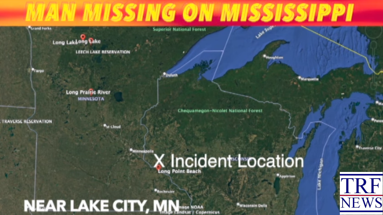 56-Year-Old Man Missing After Mississippi River Incident Near Lake City