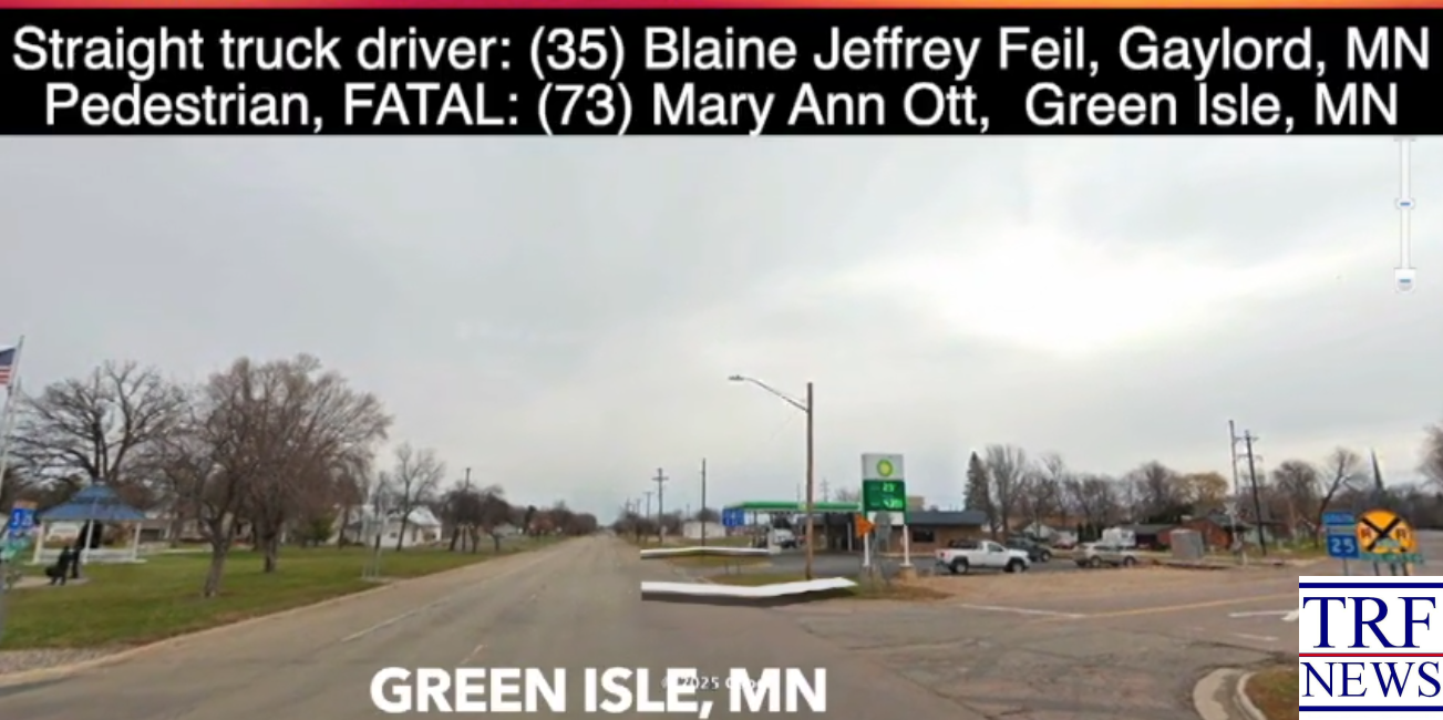 Sibley County: 73-Year-Old Pedestrian Killed in Green Isle Truck Collision | trfnews.i234.me
