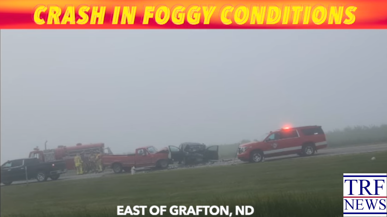 Grafton Fog Crash Involving Two Pickups