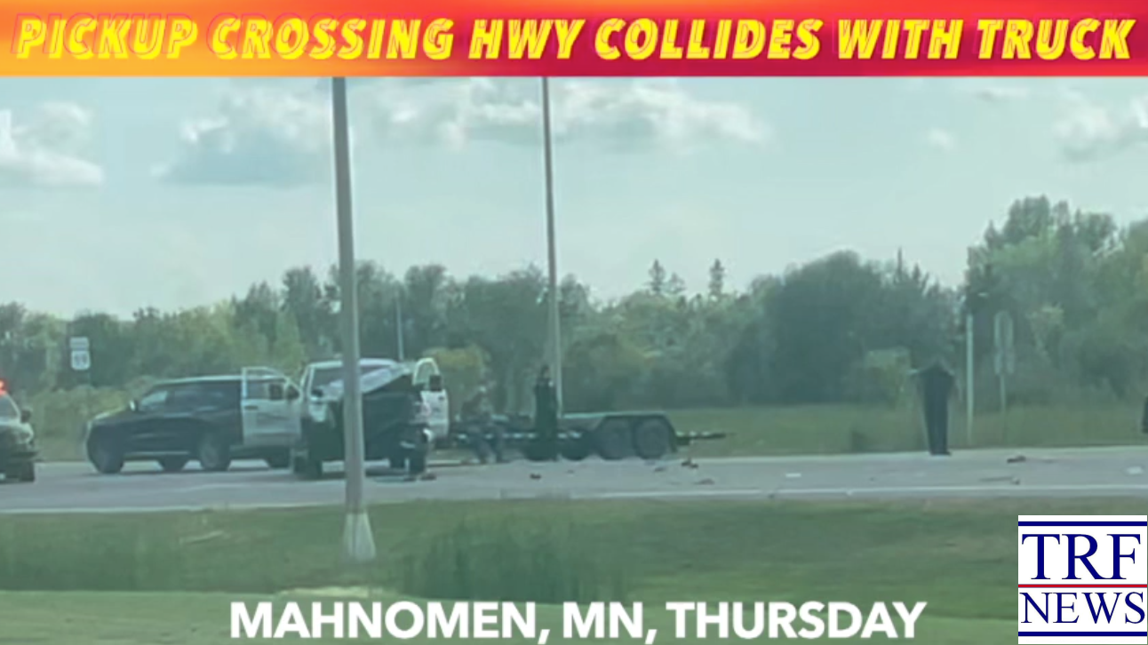 Mahnomen Crash Involving Semi and Pickup Injures Driver
