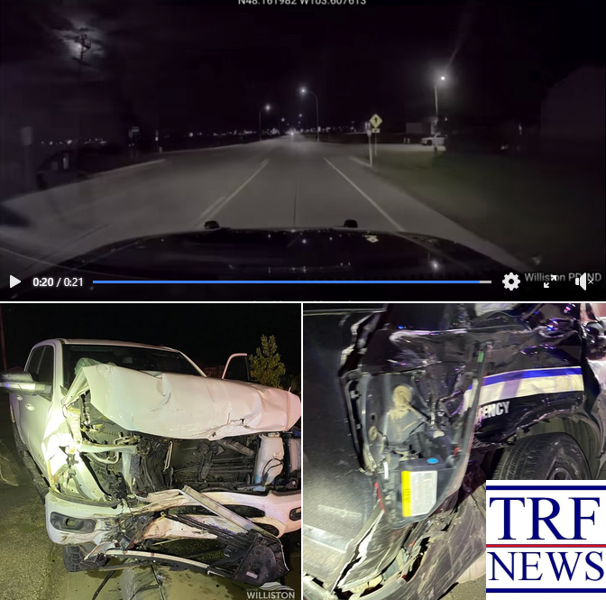 Williston Officer Injured in DUI Crash