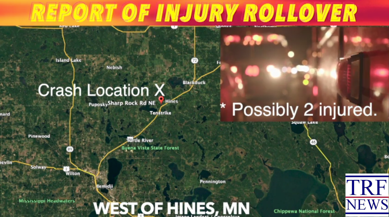 Beltrami County Rollover Crash Injures Two