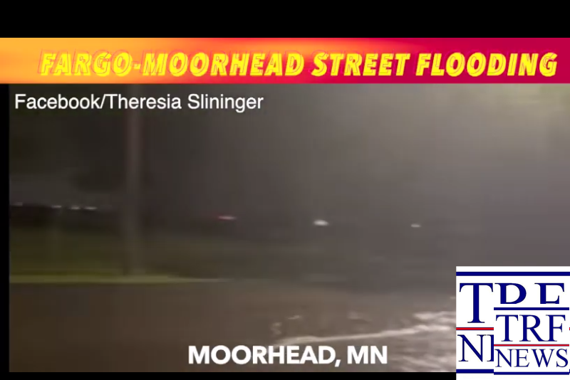 Street Flooding Hits Fargo-Moorhead After Heavy Rainfall; Police Urge Drivers to Stay Home | trfnews.i234.me