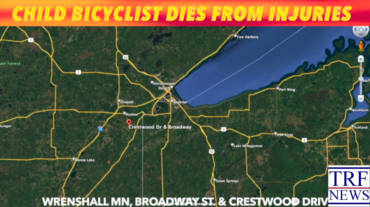 Carlton Co. Girl, 11, Dies After Bike Crash