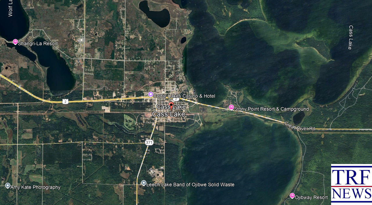 Cass County: Cass Lake Structure Fire Before Dawn