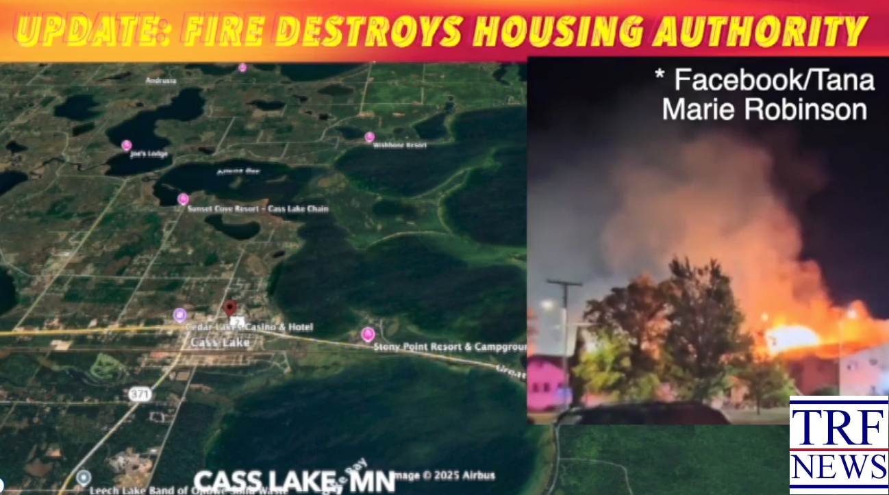 Cass County: Fire Destroys Leech Lake Housing Office