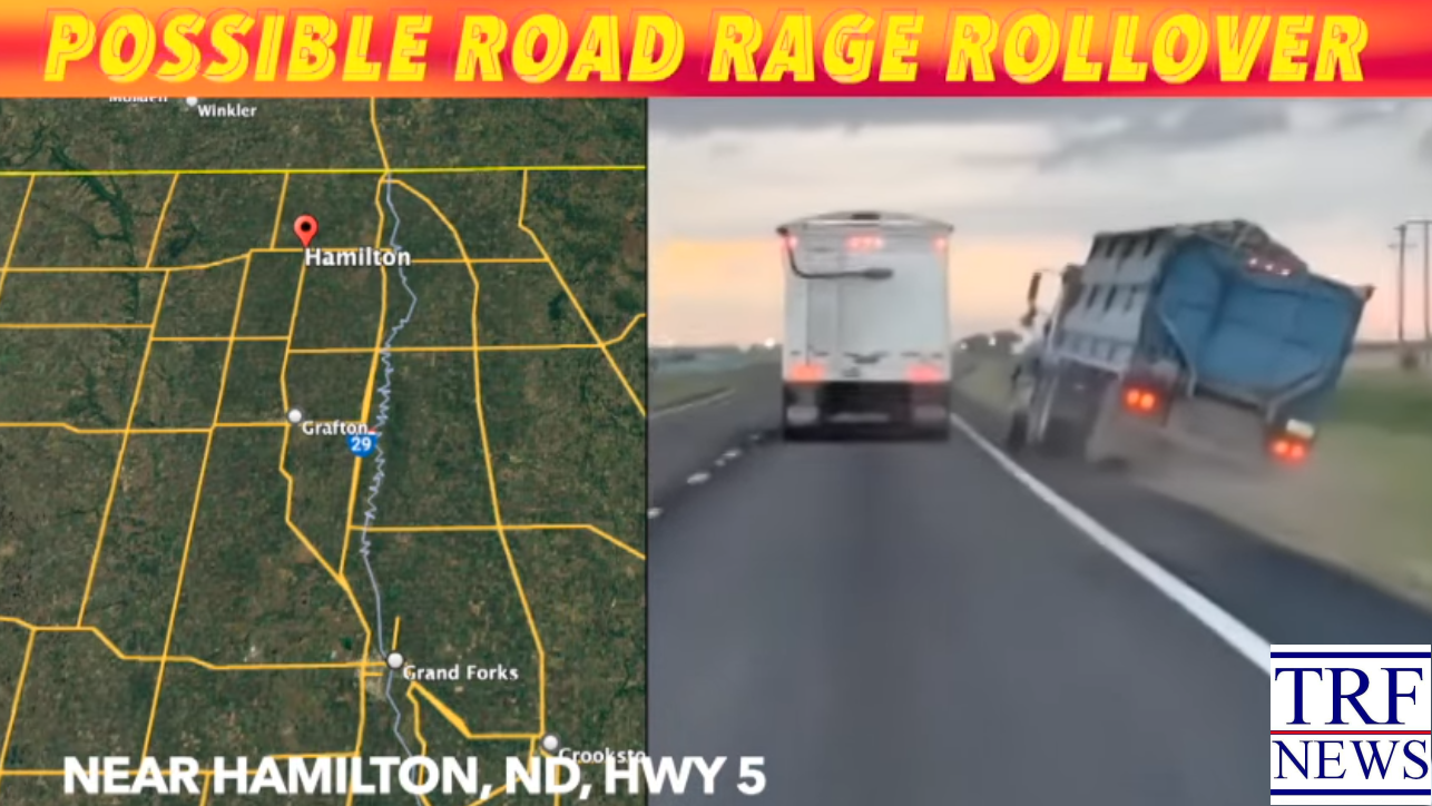 Pembina Co. Road Rage Suspected in Rollover Crash