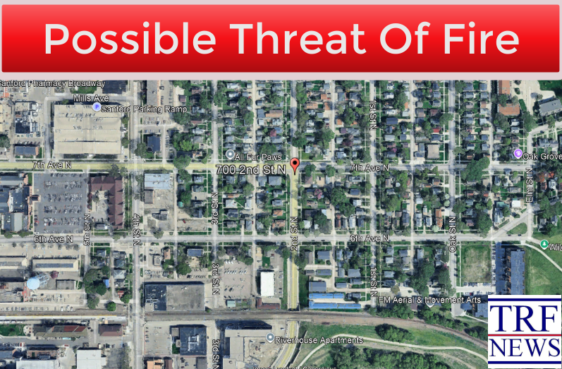 Fargo Police Surround Home on 2nd St. N.