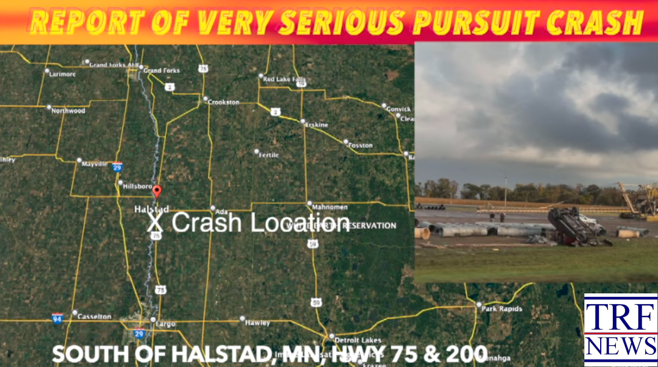Norman Co. Crash Reported South of Halstad