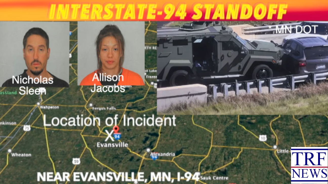 Douglas Co. I-94 Standoff Ends in Arrest