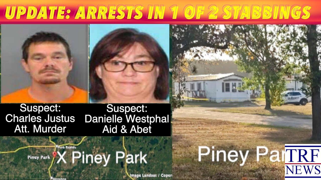 Hubbard County MN: Two Jailed After Park Rapids Stabbing