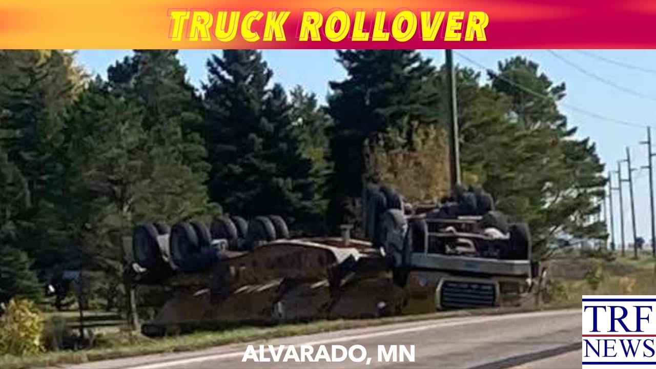 Marshall County: Semi Rollover Near Alvarado on Friday