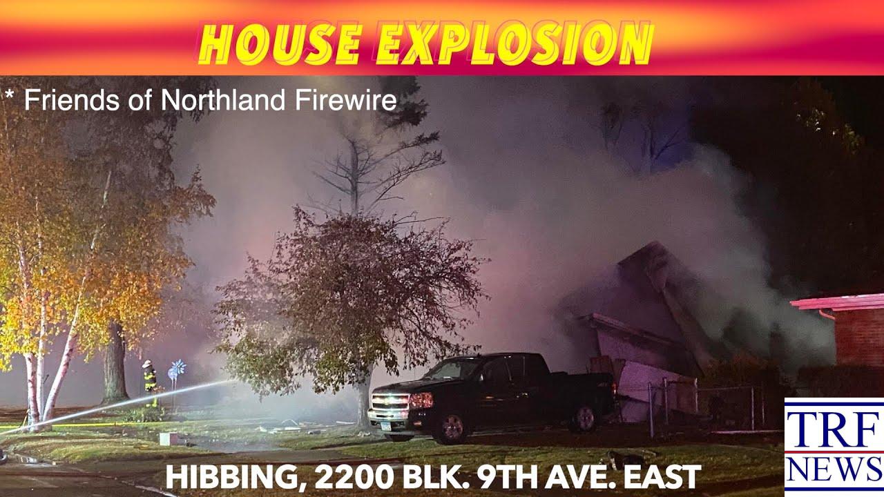 Hibbing House Explosion Sends One to Hospital
