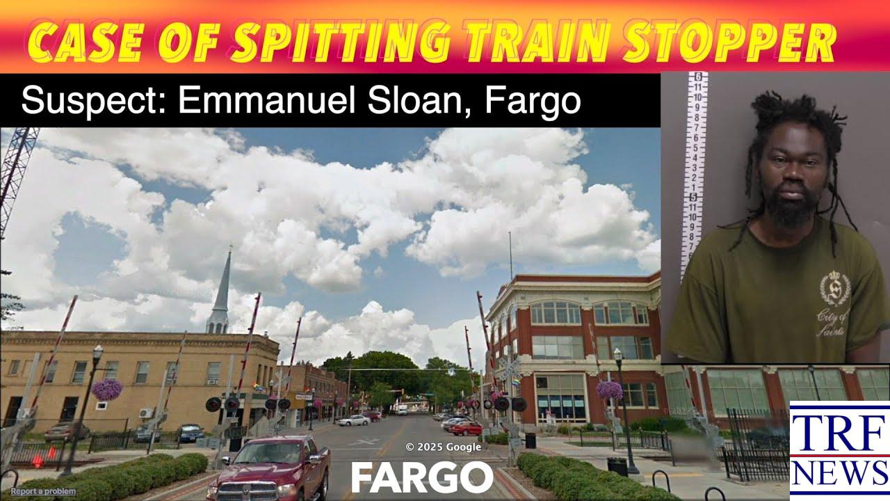 Fargo Man Charged After Blocking Train, Spitting on Cops