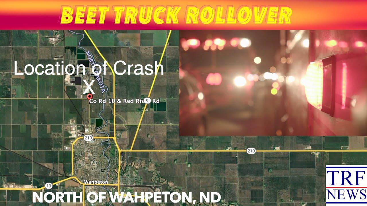Driver Injured In Richland County Beet Truck Rollover