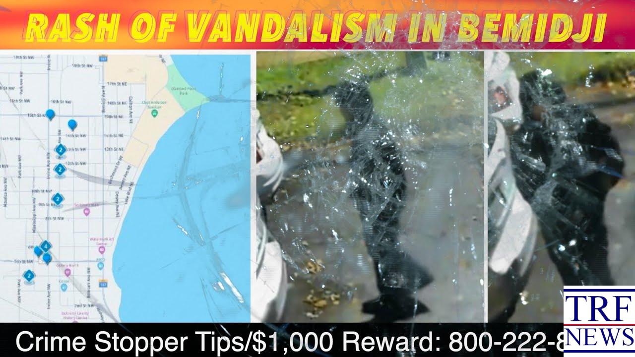 Bemidji Police Search For Suspect In Overnight Vandalism Spree