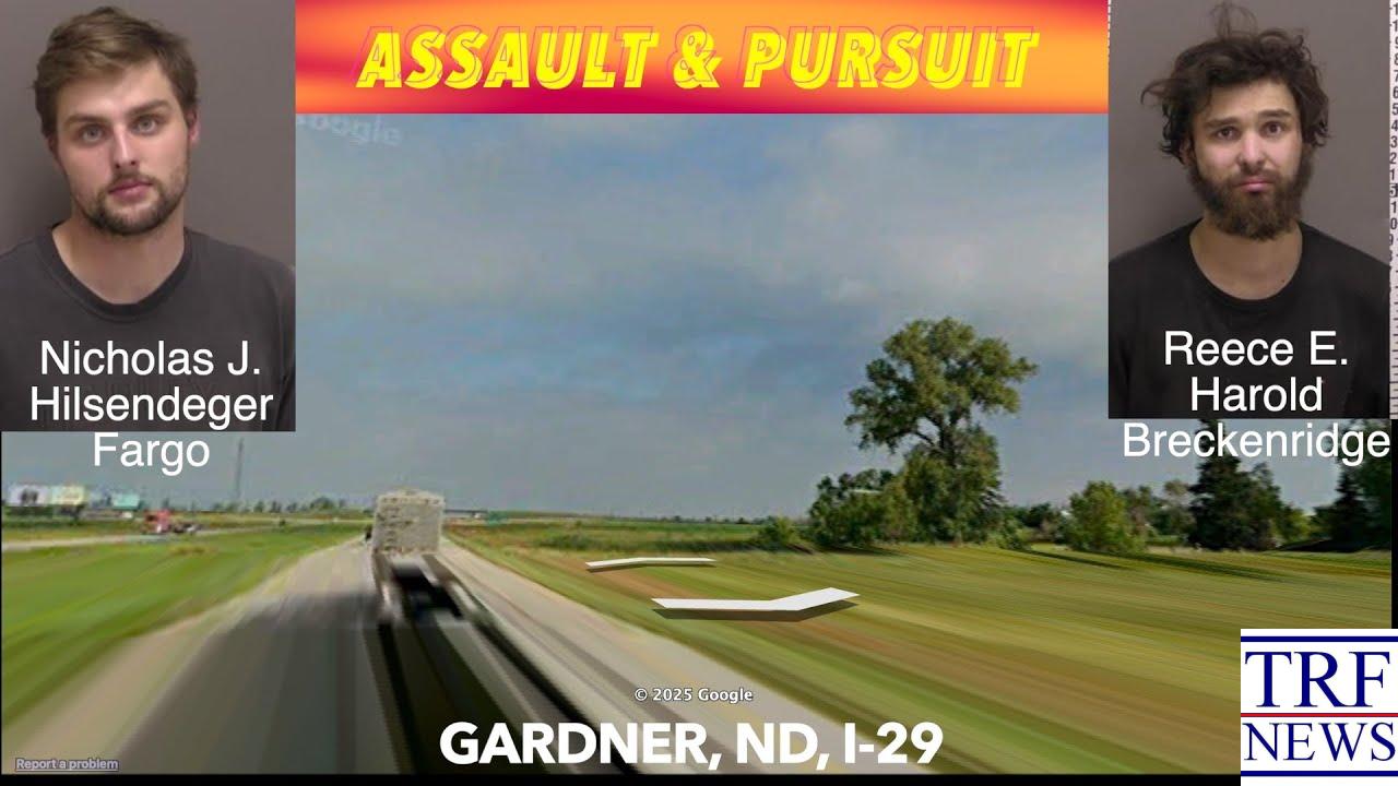 Two Arrested After Cass County Assault and Pursuit