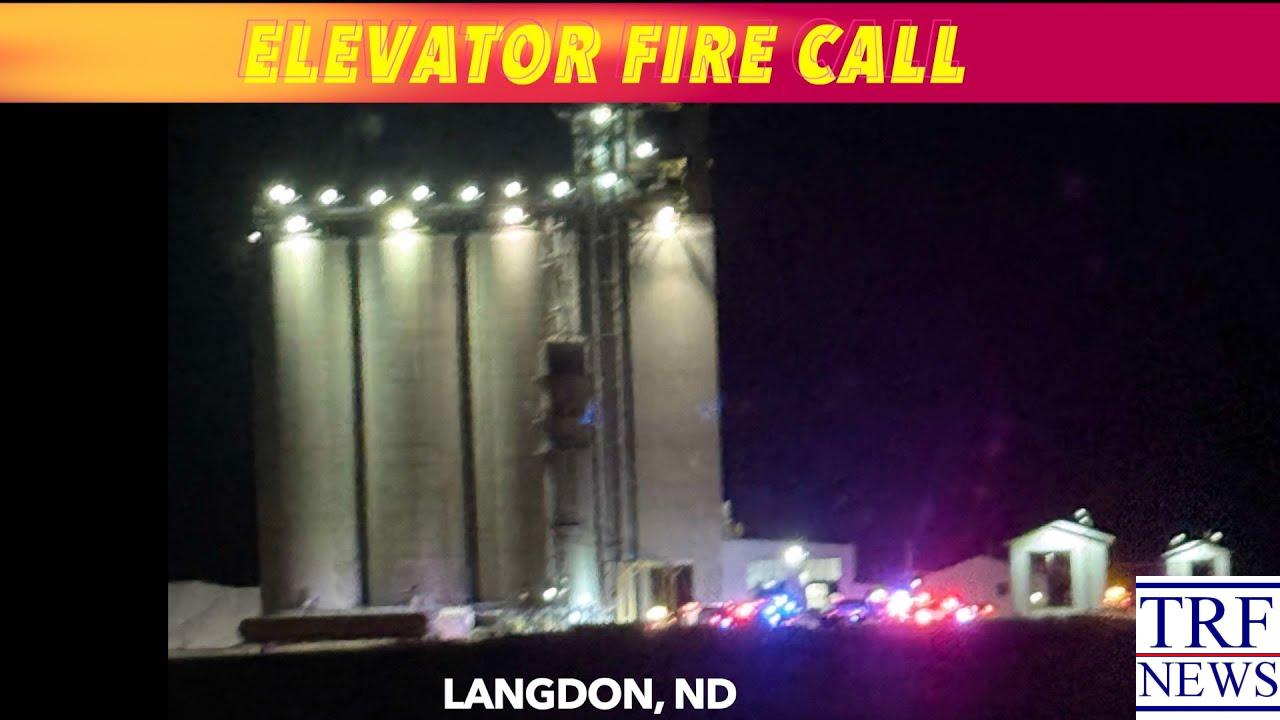 Fire Crews Respond to CHS Elevator Blaze in Langdon