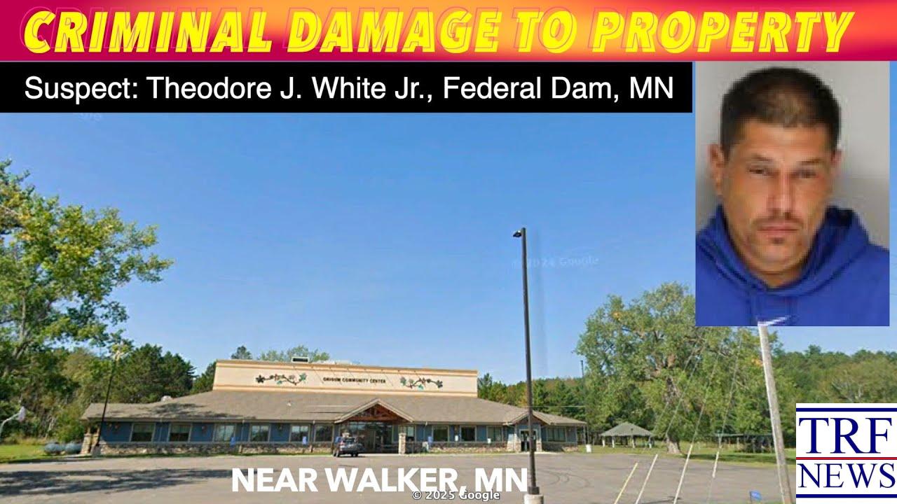 Cass County: Man Charged After Damage at Community Center