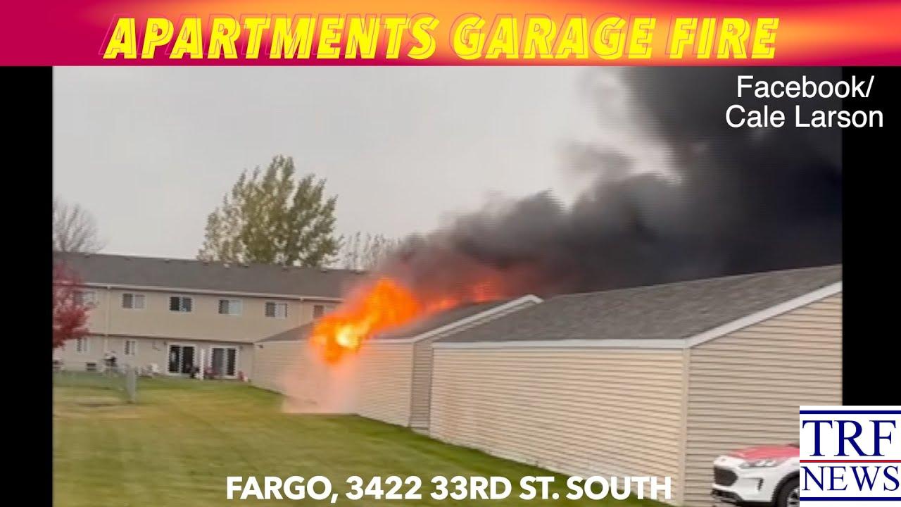 Apartment Garage Fire Reported on 33rd St. S.