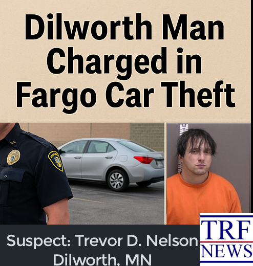 Dilworth Man Charged in Fargo Car Theft | Cass County