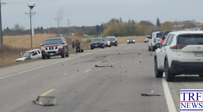 Two Hurt in Highway 210 Crash Near Underwood