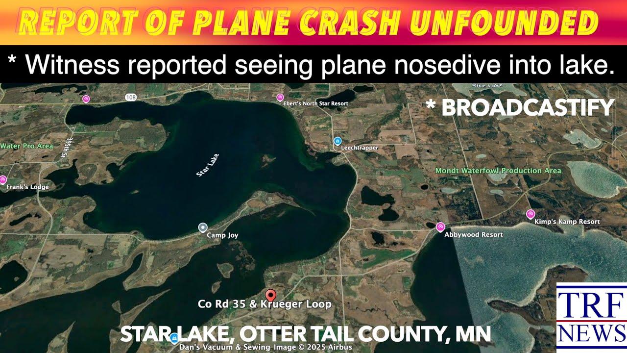 No Plane Found After Star Lake Report
