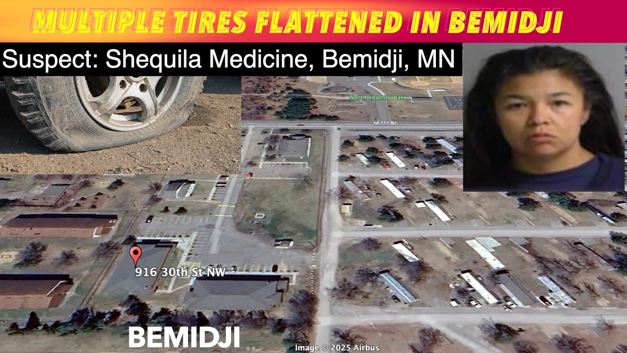 Bemidji Woman Charged in Tire Slashing Case