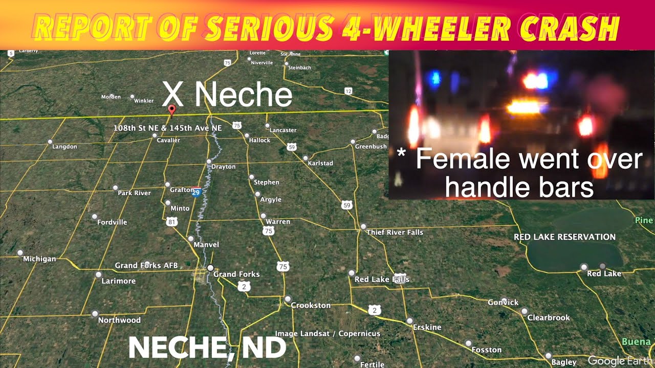 Serious 4-Wheeler Crash Reported Near Neche