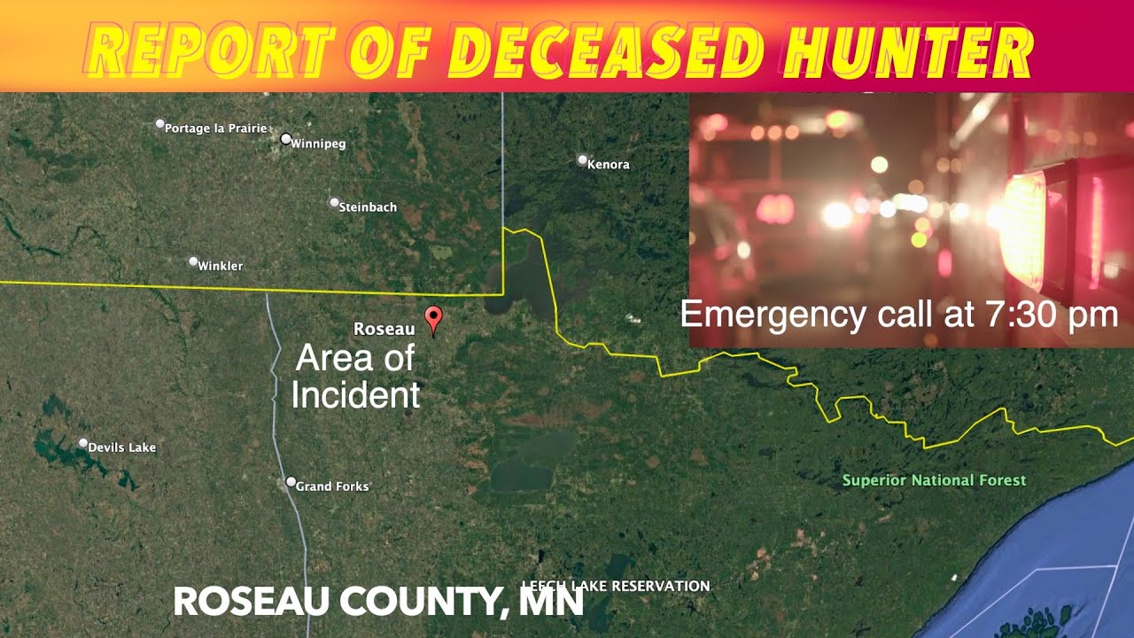 Hunter Found Dead Southwest of Roseau – Roseau County
