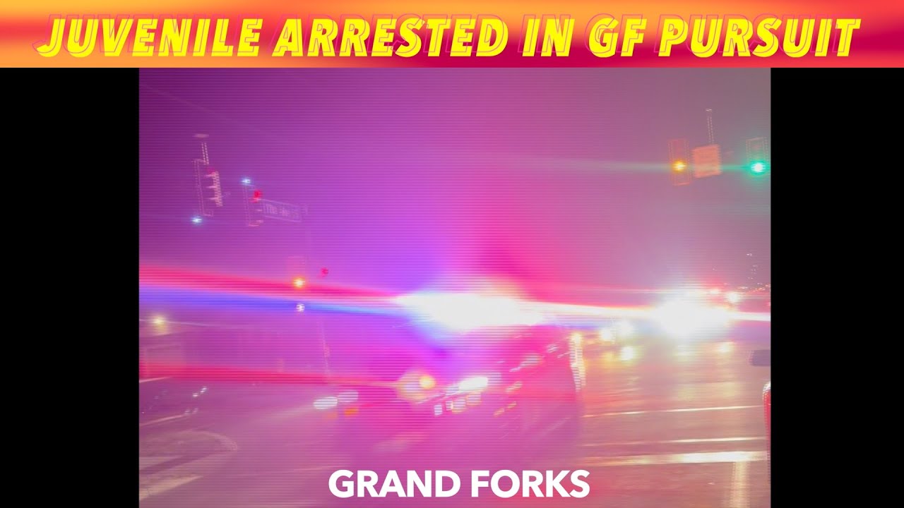 Juvenile Crashes During Pursuit – Grand Forks County