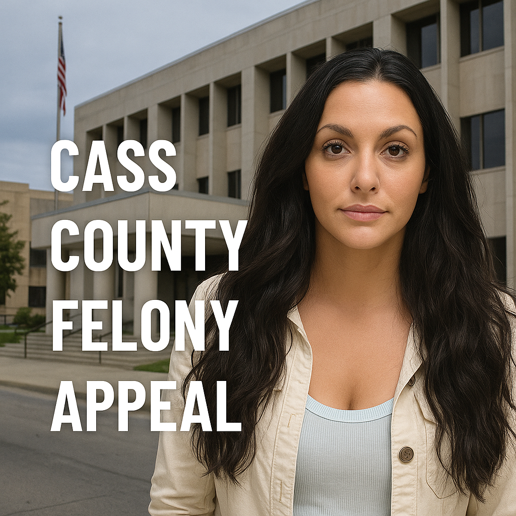Cass County: Woman Appeals Felony Theft Conviction