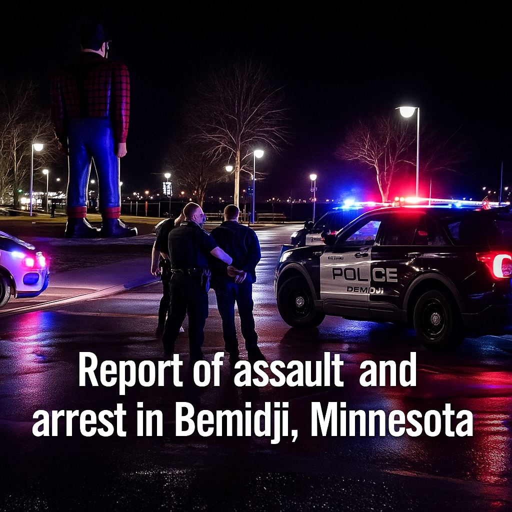 Bemidji assault leads to arrest near Paul Bunyan Park