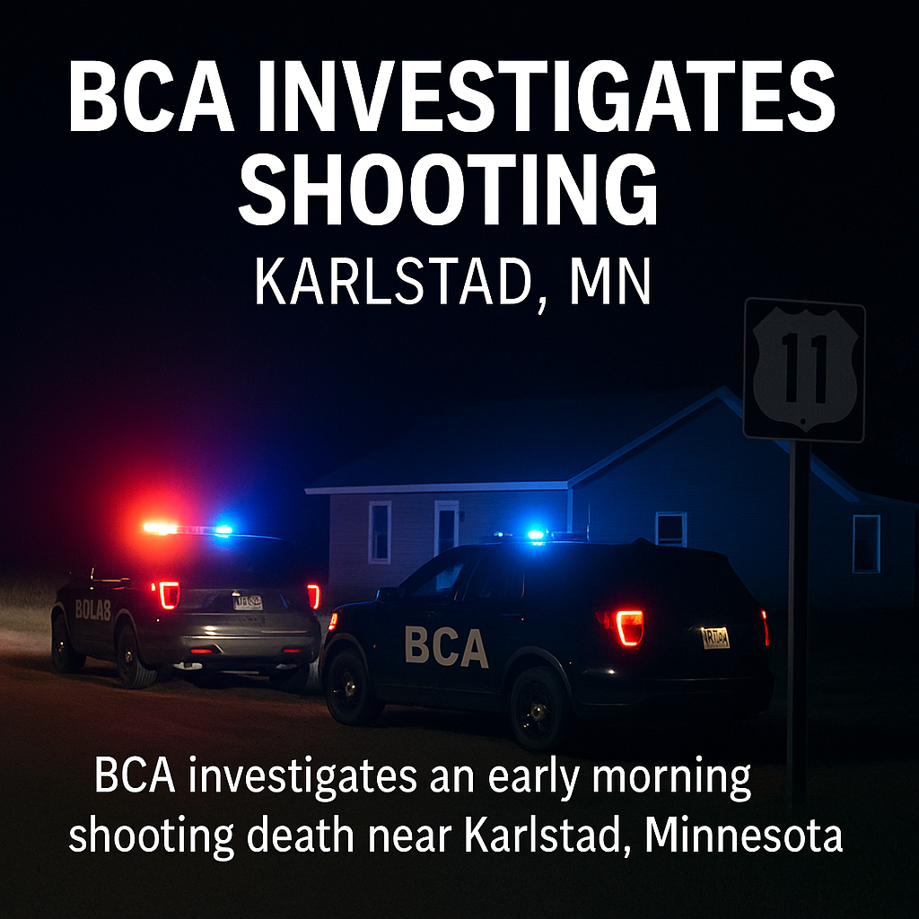 Kittson County Shooting Death Under BCA Investigation