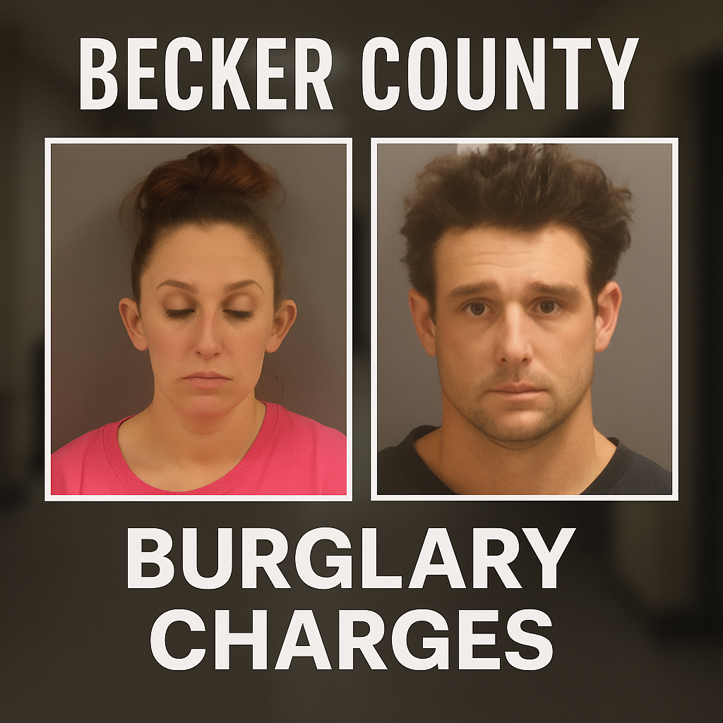 Becker County: Two Arrested In Vacant Home Burglary