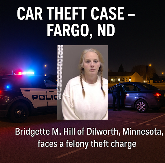 Dilworth Woman Charged in Fargo Car Theft