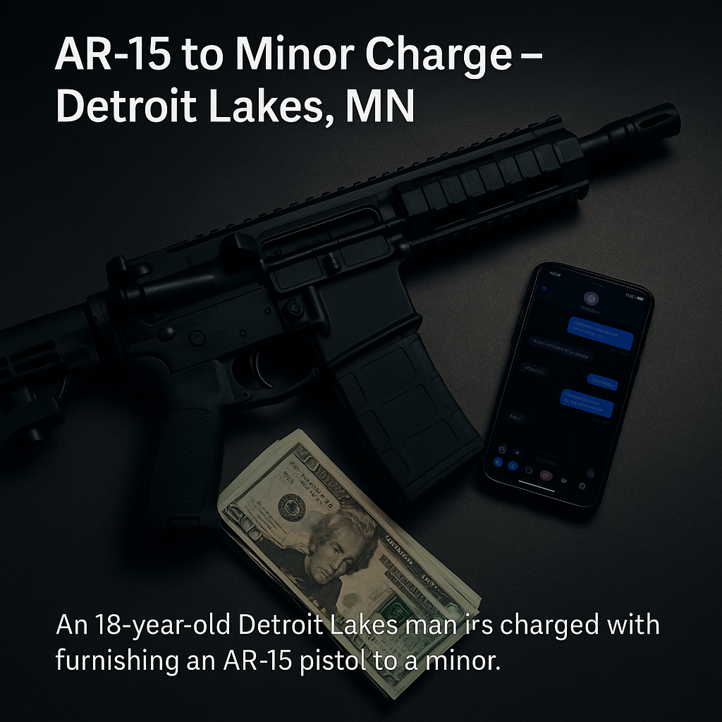 Detroit Lakes Teen Charged in AR-15 Transfer