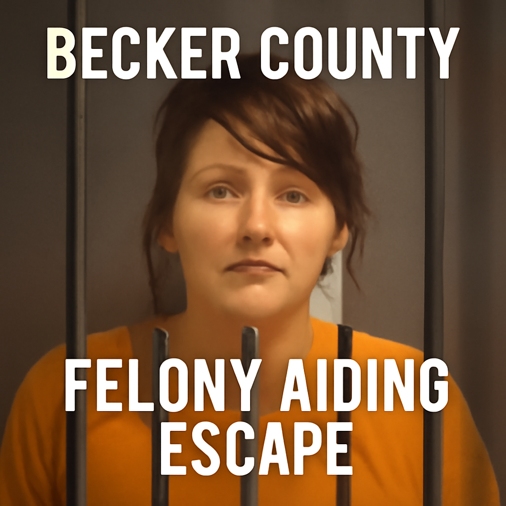 Becker County White Earth Woman Charged with Aiding Offender