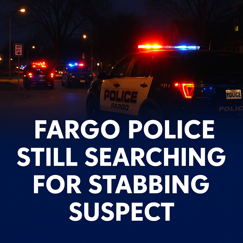 Fargo Police Still Searching for Stabbing Suspect