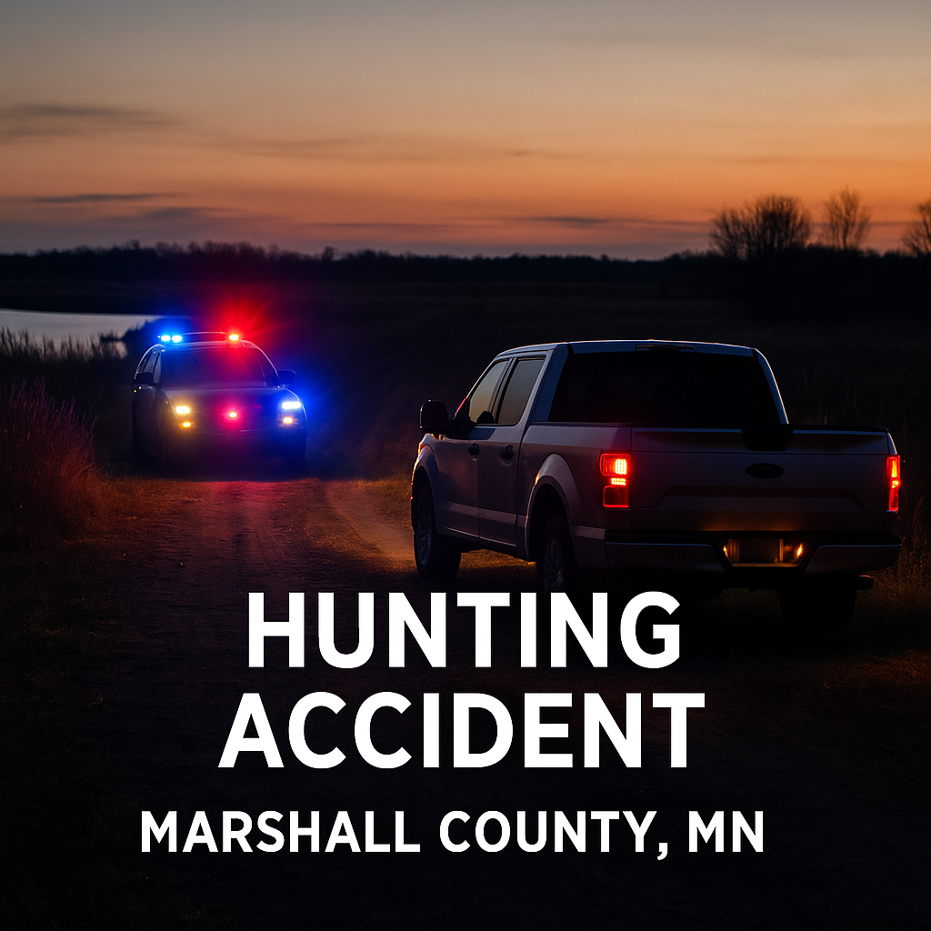 Hunting Accident Injures Man Near Nelson Slough – Marshall Co.