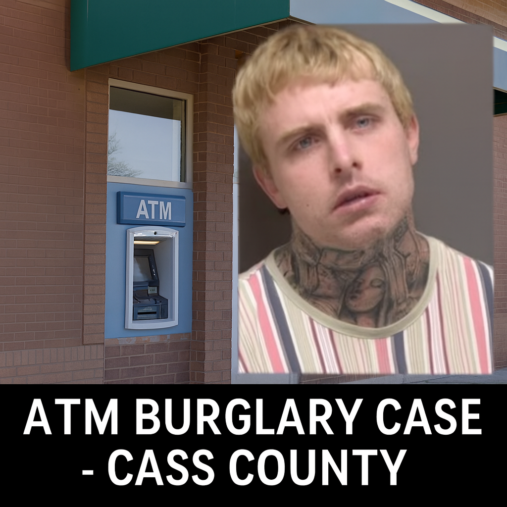 Cass County: Fargo Man Pleads Guilty in ATM Heists