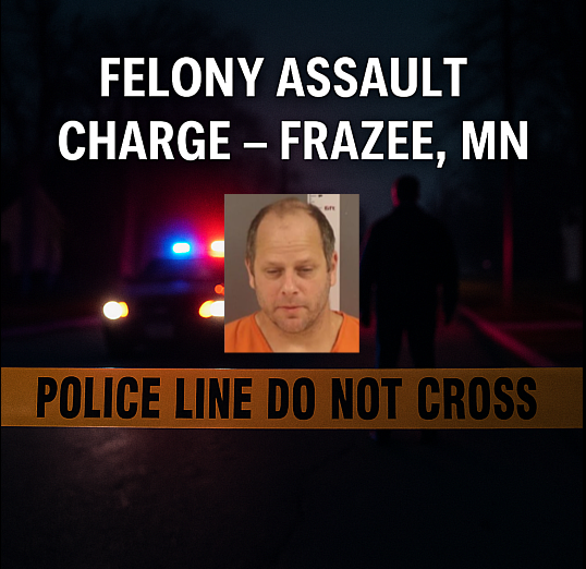 Frazee Man Charged in Violent Assault – Becker County