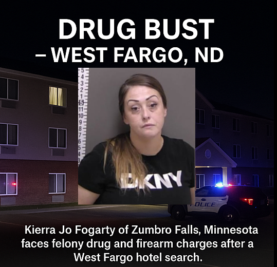 Burned Bacon Leads to West Fargo Drug Bust