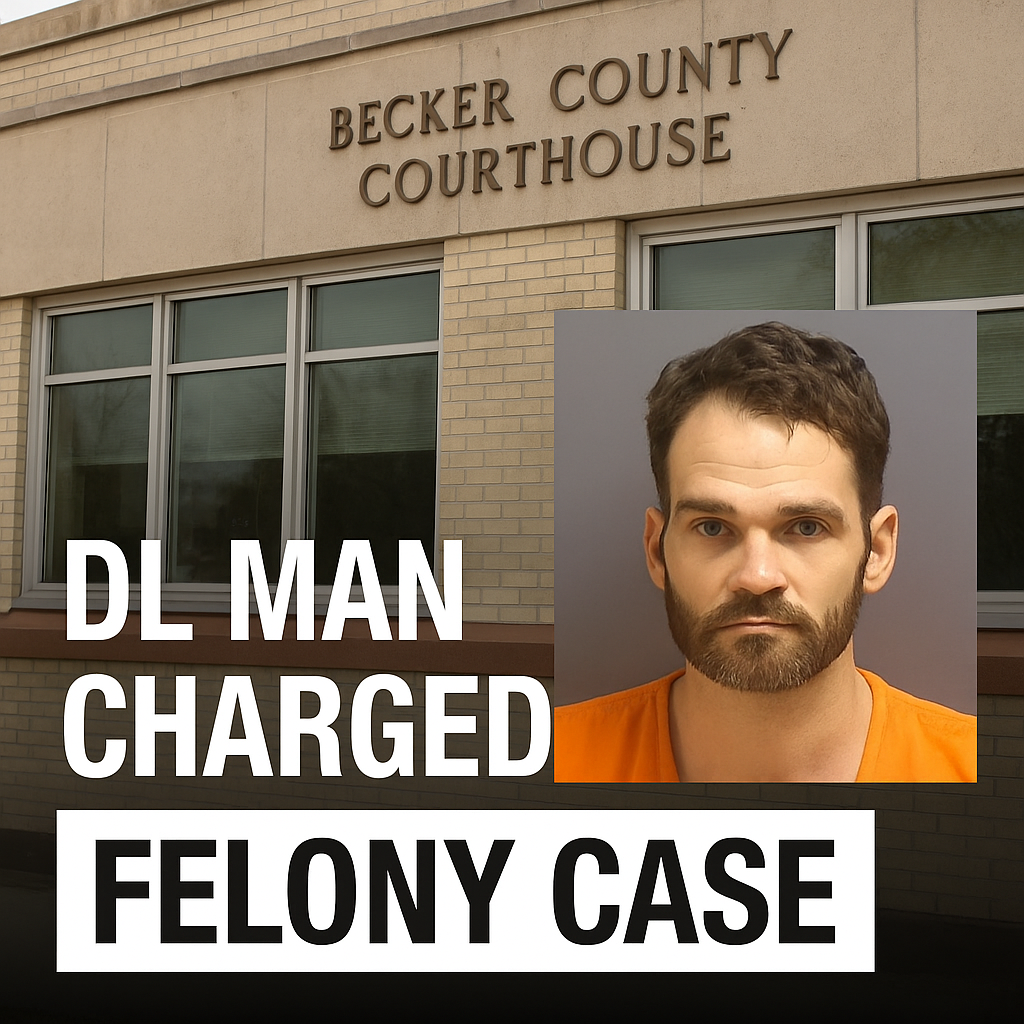 Becker County: DL Man Charged in Violent Assault