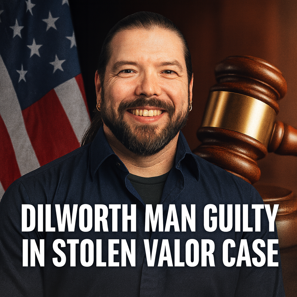 Dilworth Man Guilty in $150K Stolen Valor Case