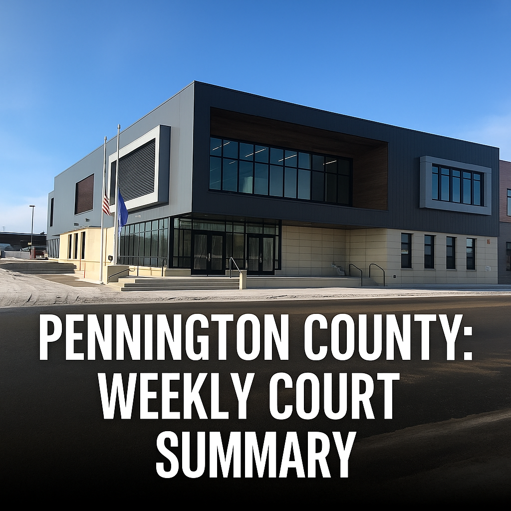 Pennington County: Latest Citation Disposition 11/27/25
