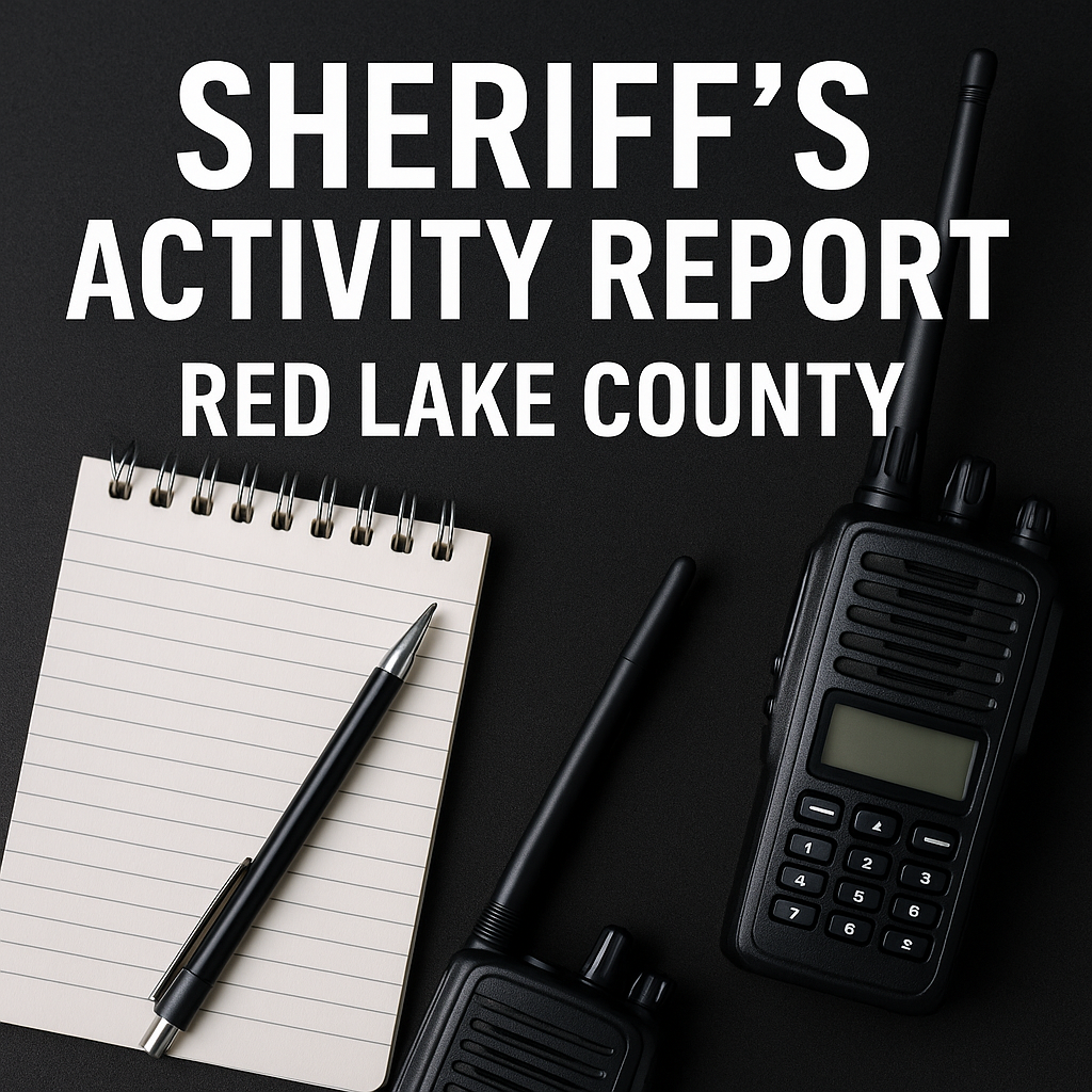 Red Lake County Releases Weekly Activity Report 11/24/25