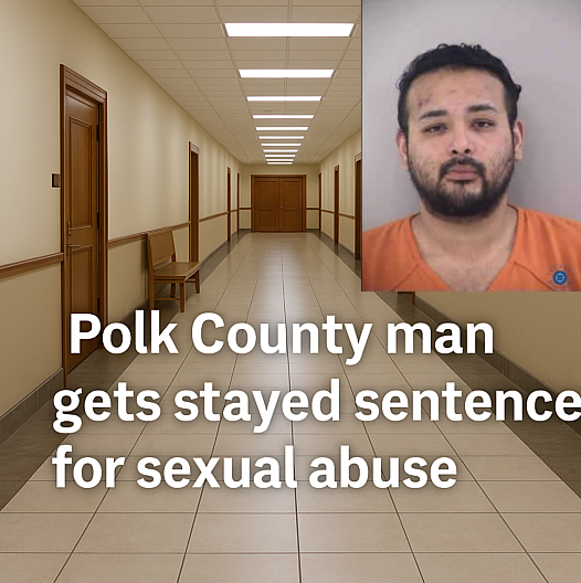 Polk County man gets stayed sentence for sexual abuse